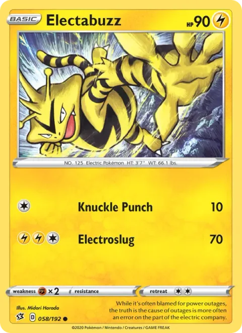 Electabuzz [Knuckle Punch | Electroslug]