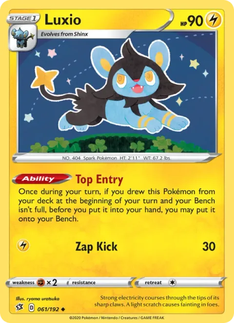 Luxio [Top Entry | Zap Kick]
