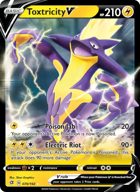 Toxtricity V [Poison Jab | Electric Riot]
