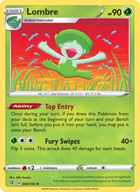 Lombre [Top Entry | Fury Swipes]