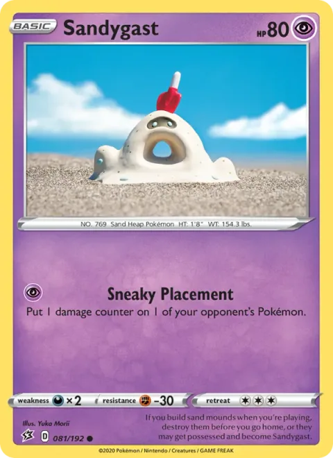 Sandygast [Sneaky Placement]