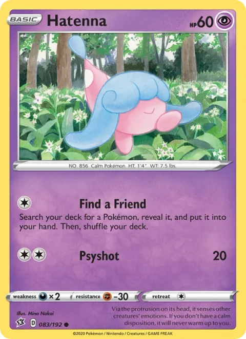 Hatenna [Find a Friend | Psyshot]