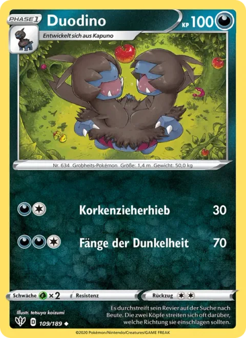 Zweilous [Corkscrew Punch | Darkness Fang]