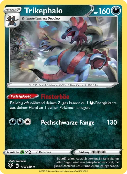 Hydreigon [Dark Squall | Pitch-Black Fangs]