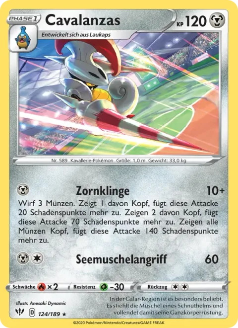 Escavalier [Fury Cutter | Seashell Attack]