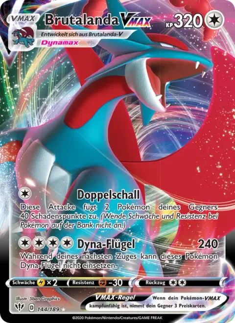 Salamence VMAX [Sonic Double | Max Wings]