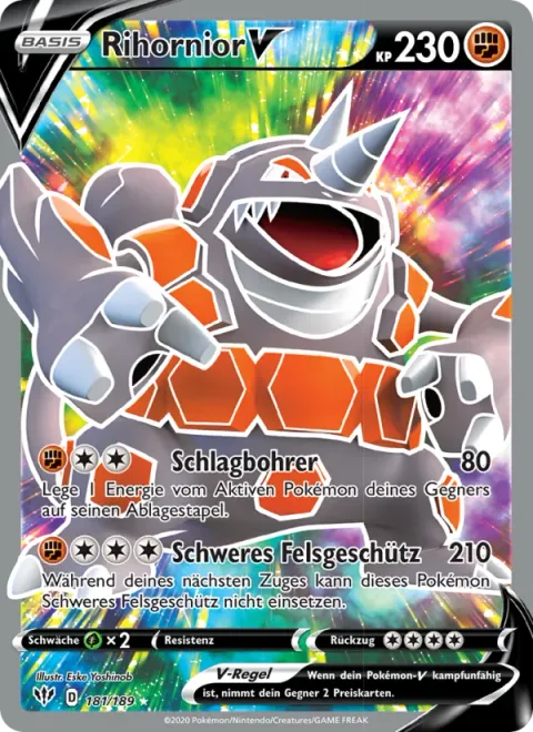 Rhyperior V [Drill Run | Heavy Rock Artillery]