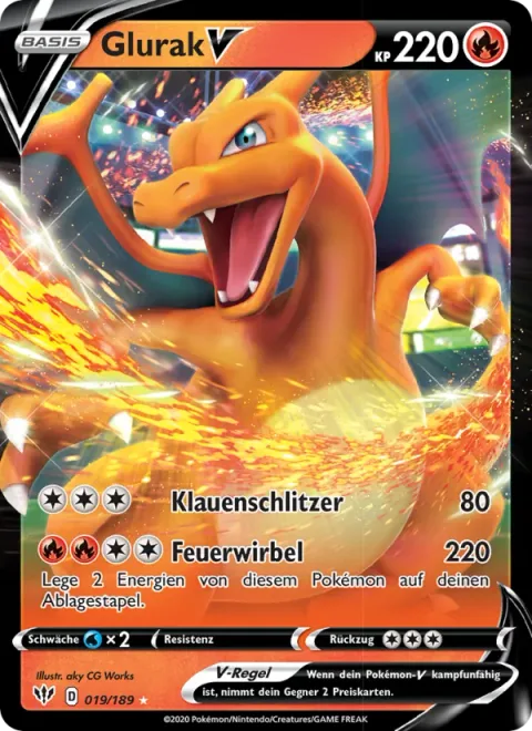 Charizard V [Claw Slash | Fire Spin]