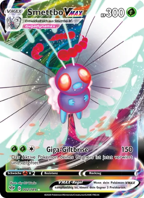 Butterfree VMAX [G-Max Toxbreeze]