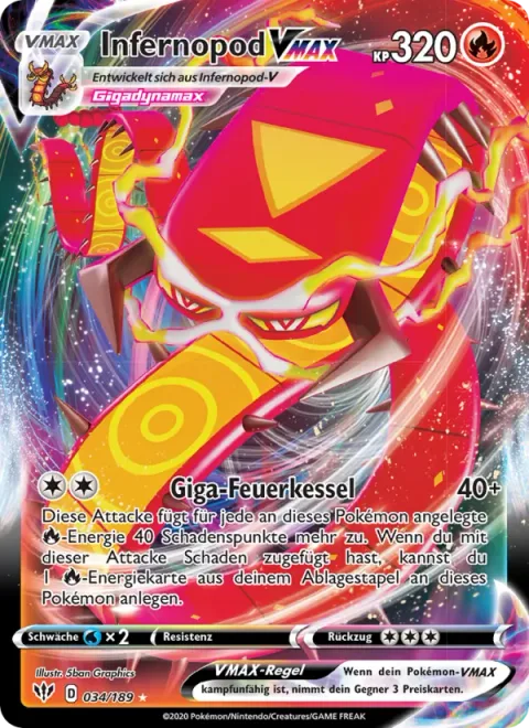 Centiskorch VMAX [G-Max Centiferno]