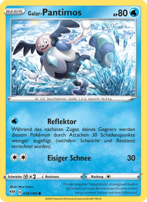 Galarian Mr. Mime [Reflect | Icy Snow]