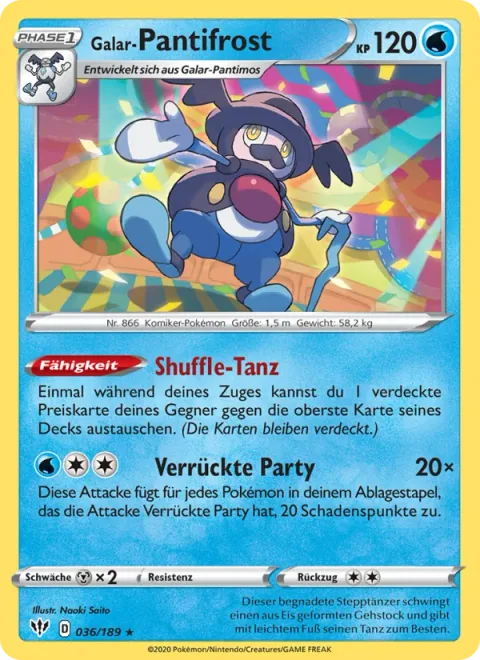 Galarian Mr. Rime [Shuffle Dance | Mad Party]