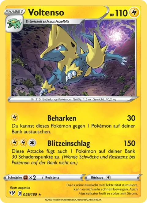 Manectric [Strafe | Flash Impact]