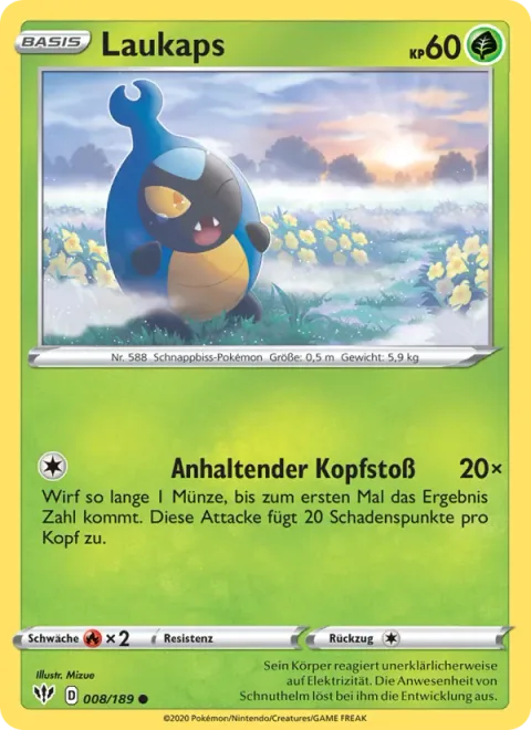 Karrablast [Continuous Headbutt]