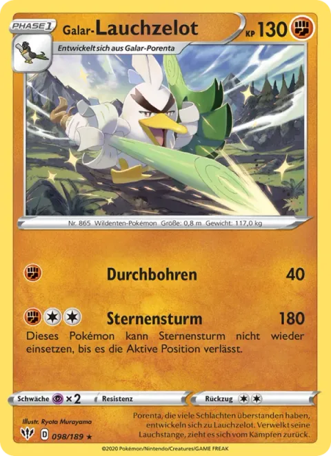 Galarian Sirfetch'd [Pierce | Meteor Assault]