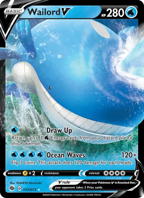 Wailord V [Draw Up | Ocean Waves]