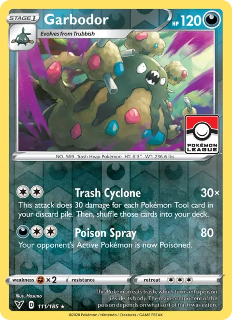 Garbodor [Trash Cyclone | Poison Spray]