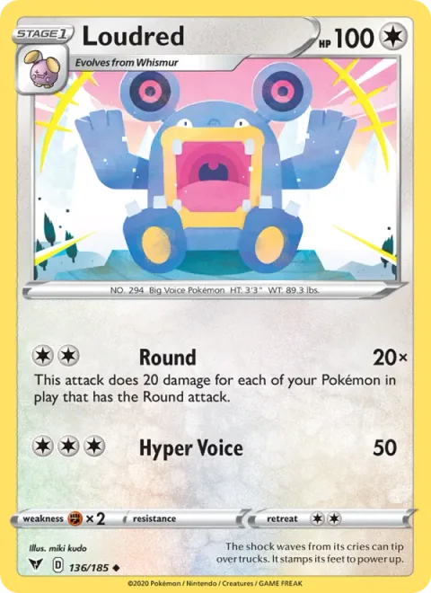 Loudred [Round | Hyper Voice]