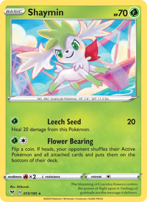 Shaymin [Leech Seed | Flower Bearing]