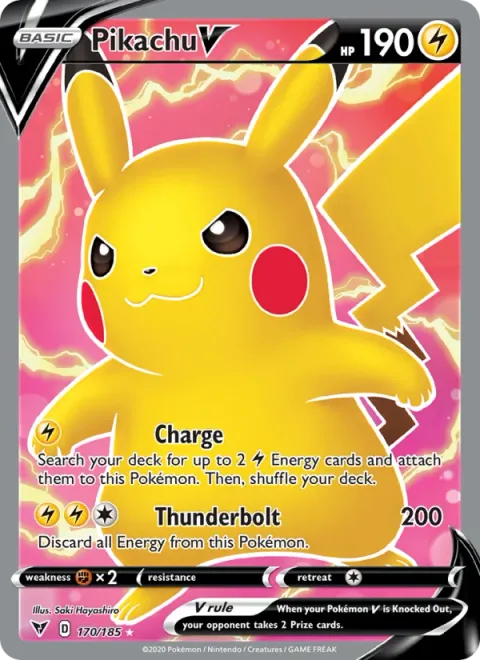 Pikachu V [Charge | Thunderbolt]