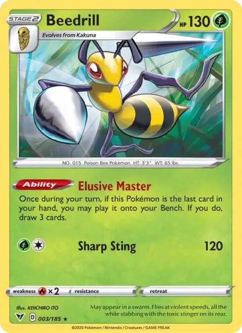 Beedrill [Elusive Master | Sharp Sting]