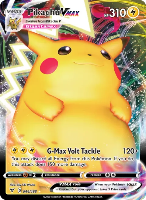 Pikachu VMAX [G-Max Volt Tackle]