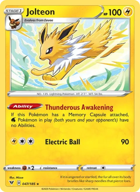 Jolteon [Thunderous Awakening | Electric Ball]