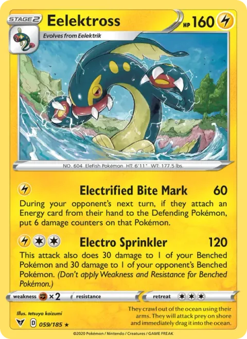 Eelektross [Electrified Bite Mark | Electro Sprinkler]