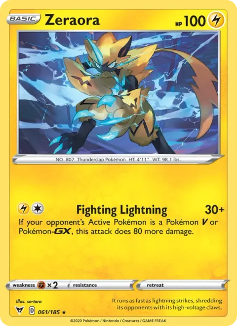 Zeraora [Fighting Lightning]