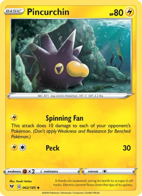 Pincurchin [Spinning Fan | Peck]
