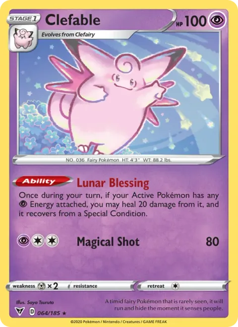 Clefable [Lunar Blessing | Magical Shot]