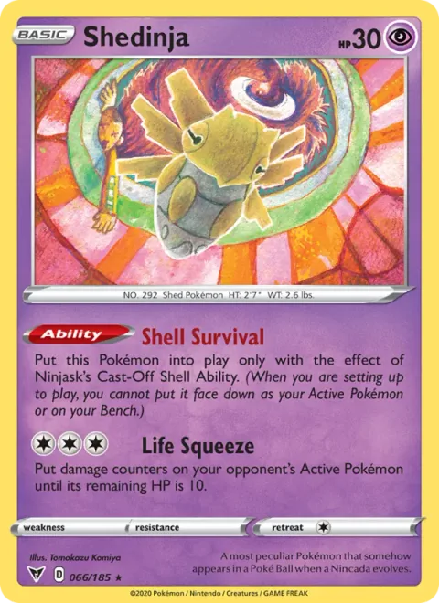 Shedinja [Shell Survival | Life Squeeze]