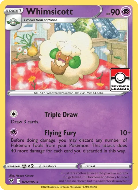 Whimsicott [Triple Draw | Flying Fury]