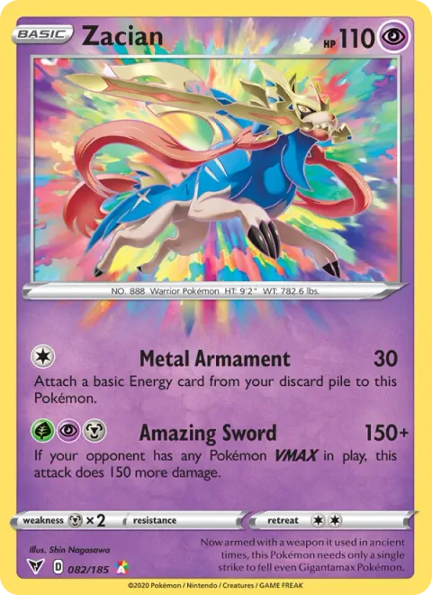 Zacian [Metal Armament | Amazing Sword]