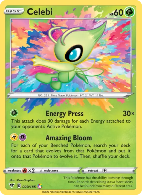 Celebi [Energy Press | Amazing Bloom]