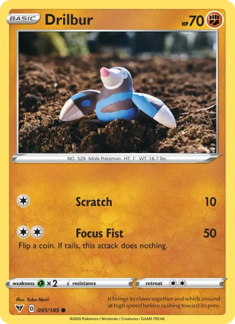 Drilbur [Scratch | Focus Fist]