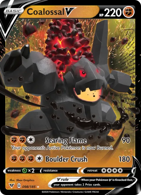 Coalossal V [Searing Flame | Boulder Crush]