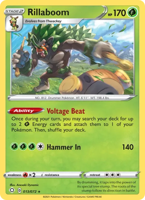 Rillaboom [Voltage Beat | Hammer In]