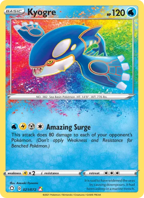 Kyogre [Amazing Surge]