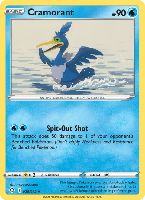Cramorant [Spit-Out Shot]