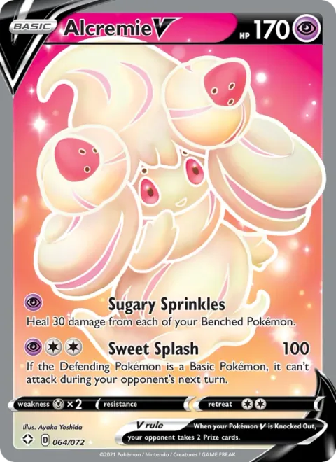 Alcremie V [Sugary Sprinkles | Sweet Splash]