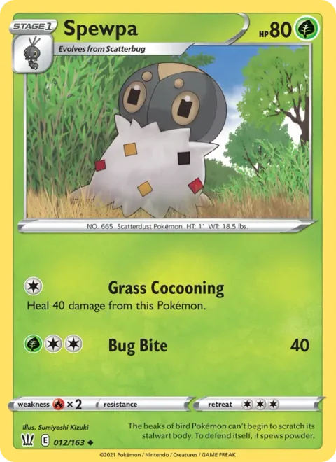 Spewpa [Grass Cocooning | Bug Bite]