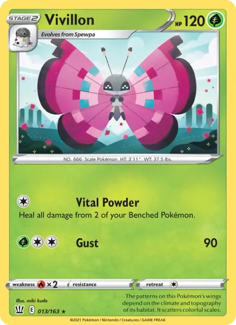 Vivillon [Vital Powder | Gust]