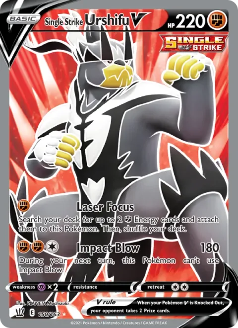 Single Strike Urshifu V [Laser Focus | Impact Blow]