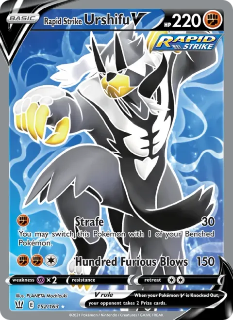 Rapid Strike Urshifu V [Strafe | Hundred Furious Blows]