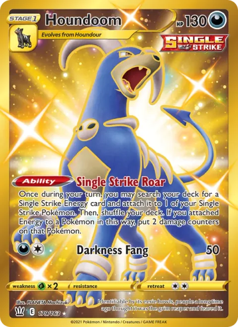 Houndoom [Single Strike Roar | Darkness Fang]
