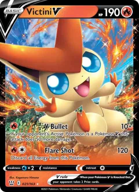 Victini V [V Bullet | Flare Shot]