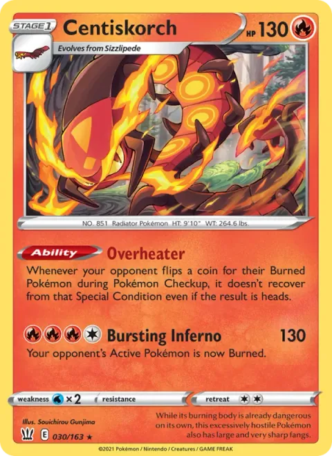 Centiskorch [Overheater | Bursting Inferno]
