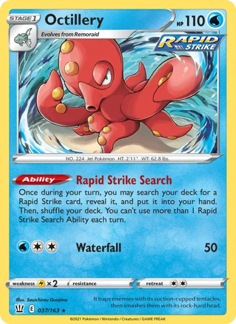 Octillery [Rapid Strike Search | Waterfall]