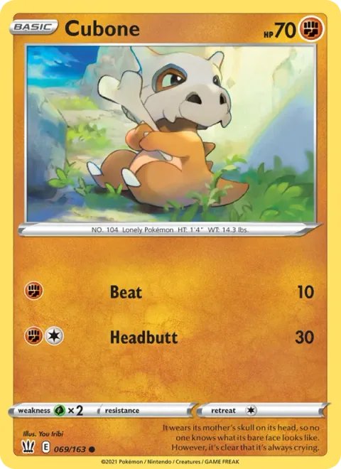 Cubone [Beat | Headbutt]